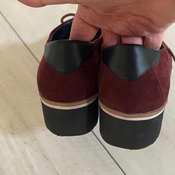 Dr Scholls Burgundy Comfort Slip on Shoes - Picture 6 of 8